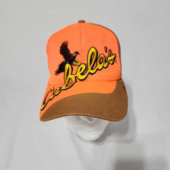 Cabelas Hunting Limited Edition Embroidered Pheasant Adjustable Strap Hat, EUC - Picture 2 of 7